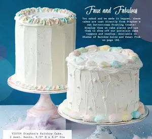 Stephen's Rainbow Cake Display
