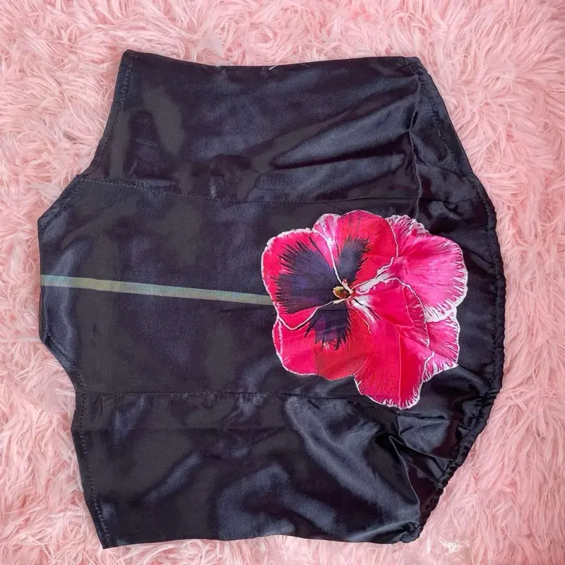 Flower crop top