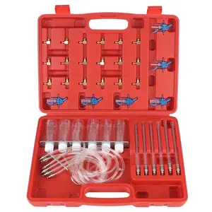 Car Oil Pressure Test Kit Fuel Injector Gauge Auto Diagnostics Tool Set Quick Coupling