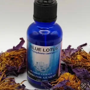 Blue lotus Tincture / Destilado de Loto Azul Handmade Handmade
