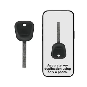 KEYS4LESS Replacement Transponder Key Blank for & Gmc Savana/express (2015 2020) Uncut HU100 Ignition Key with Chip Id 46 Aftermarket Transponder Key