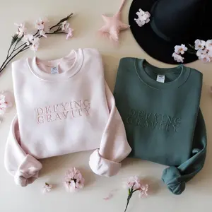 Embroidered Defying Gravity Wicked Musical Shirt | Broadway Shirt | Elphababa And Glindada Wicked Sweatshirt | Wicked Hoodie | Unisex Clothing