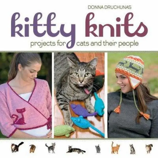 USED Book - Kitty Knits: Projects for Cats and Their People by Donna Druchunas (Paperback) - english