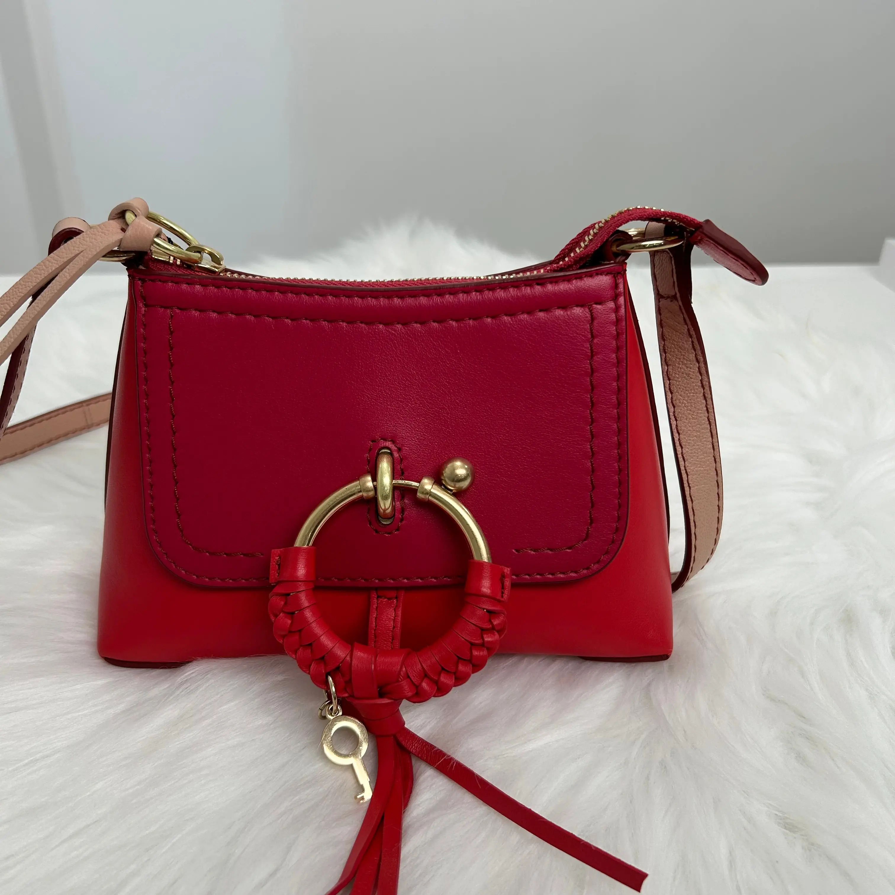 Pre-owned Chloé Leather Shoulder Bags B8052105