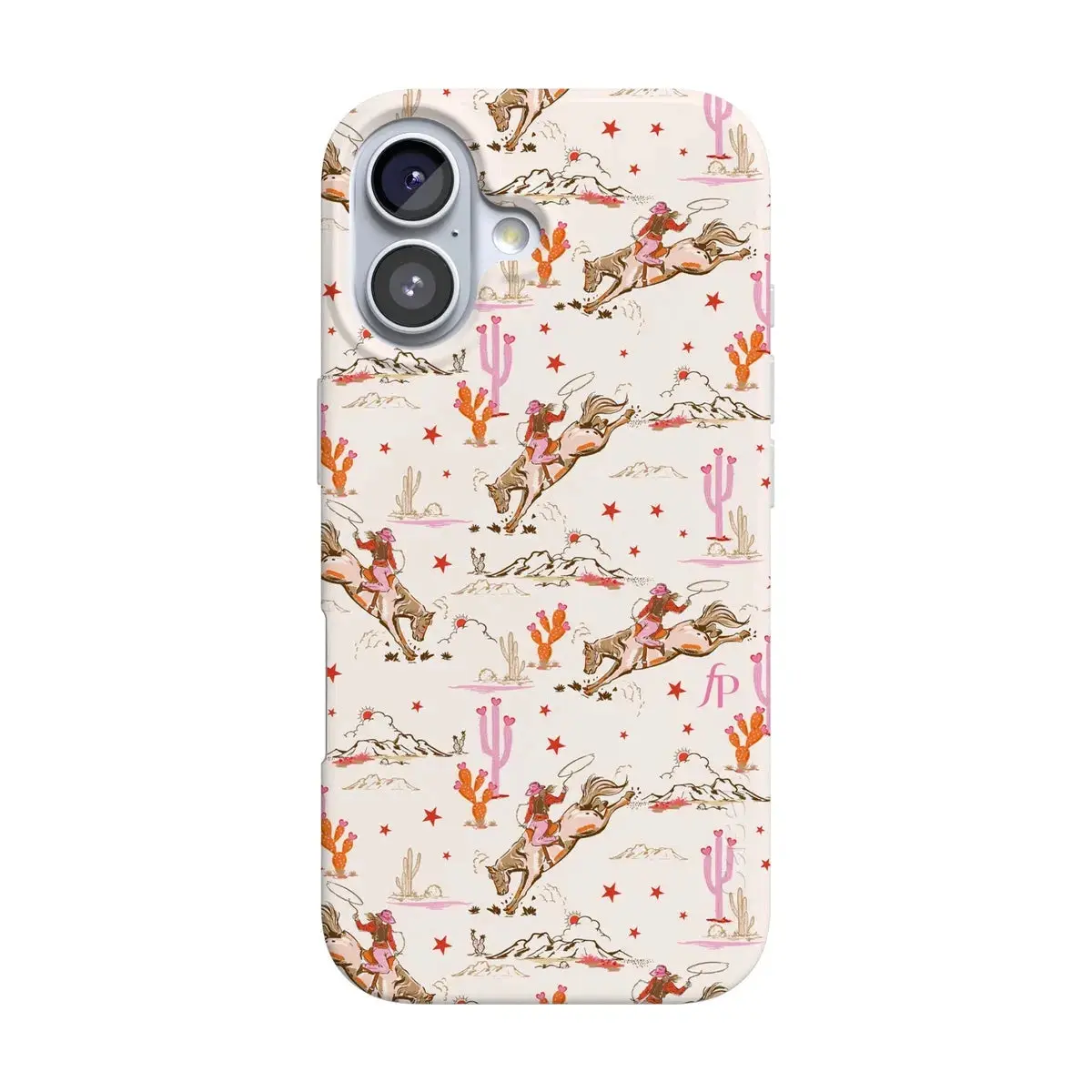 Casely iPhone 16 Plus Case | FashionPass x Casely | Cowgirl Canyon | Compatible with MagSafe | Classic Ultra Thin Design