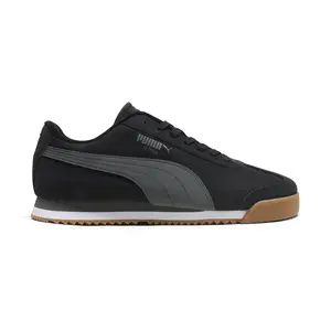 Puma Roma 24 Showboat 40424501 Mens Black Leather Lifestyle Sneakers Shoes