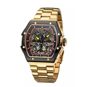 Milano Pionier - GM-519-8 | Gold | Made in Germany Automatic Watch