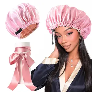 Silk Bonnet + Edge Scarf Set