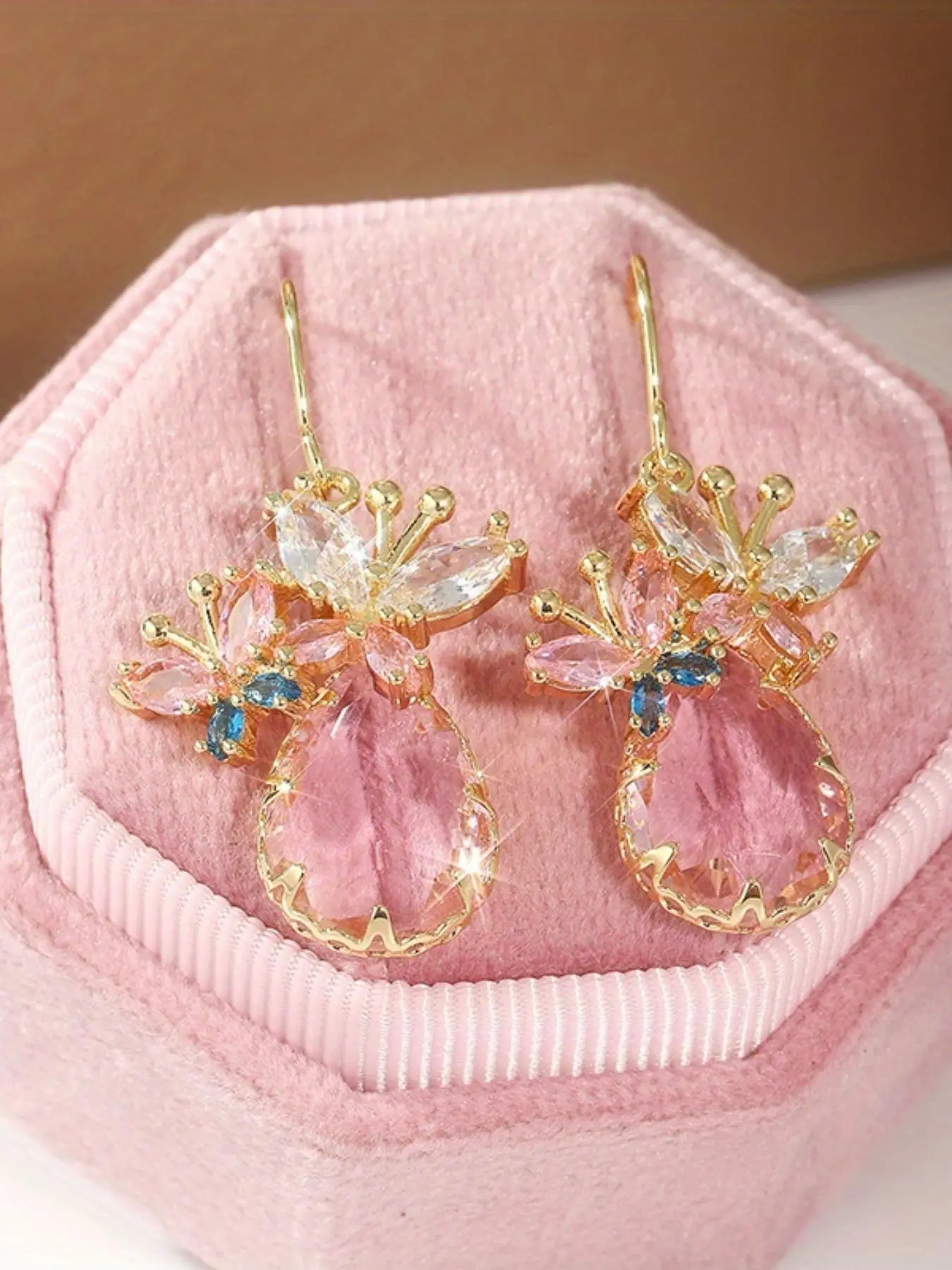 Butterfly Design Dangle Earrings, Elegant Jewelry for Women for Party, Daily Clothing Decor, Trendy All-match & Exquisite Jewelry for Birthday Gift, High Quality Earrings