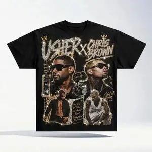 "R&B Legends Vintage Tee, Hip Hop Tour Graphic Shirt, Music Fan Streetwear, Retro Rap Concert Style Gift" DBP 7FD