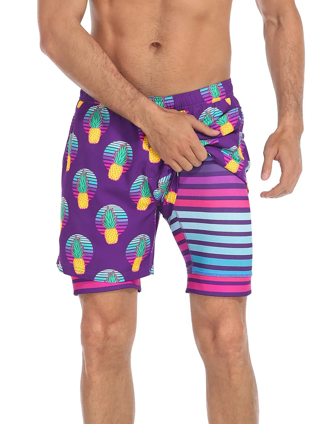 Retro Pineapple / Stripe