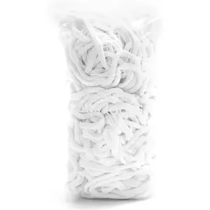 Friendly Loom | Lotta Loops - 7" Traditional-Sized White Potholder Weaving Loops | Craft 6 Cotton Potholders