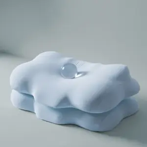 New Memory Pillow Bio-Based Zero Pressure Memory Cotton Pillow Core, Comfortable and Supportive Sleep Aid, Ideal for Restful Nights