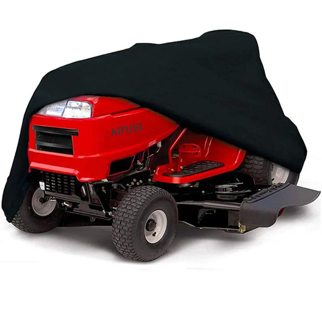 Outdoor hand-push lawn mower cover Thickened lawn mower protective cover Waterproof and dustproof furniture cover