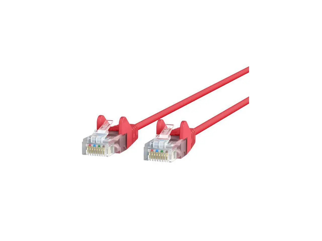 Belkin 4ft CAT6 Slim Gigabit Snagless UTP Ethernet Cable Red Model CE001B04-RED-S