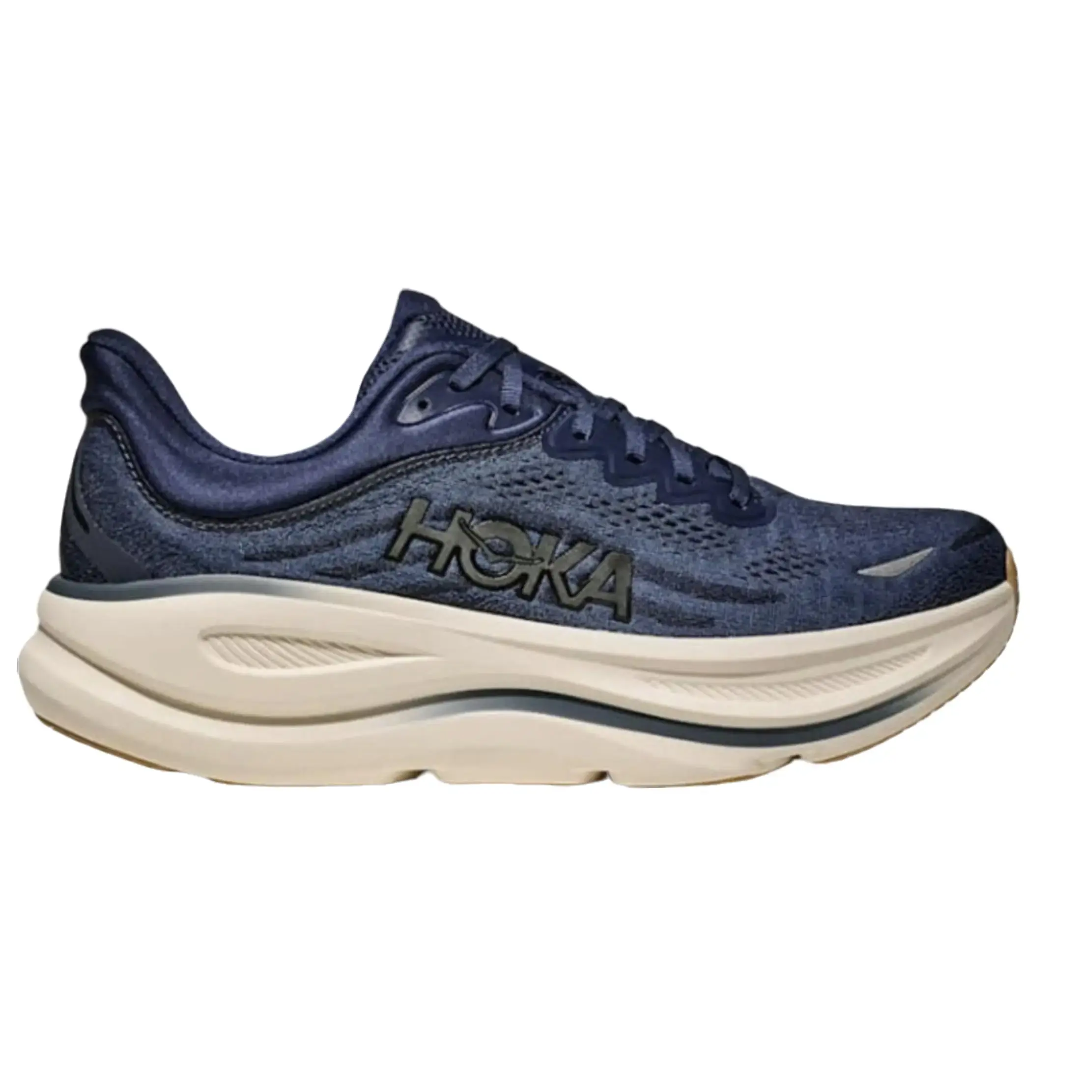 Hoka Bondi 9 Midnight Blue 1162011-MVR Men's Fashion Shoes New