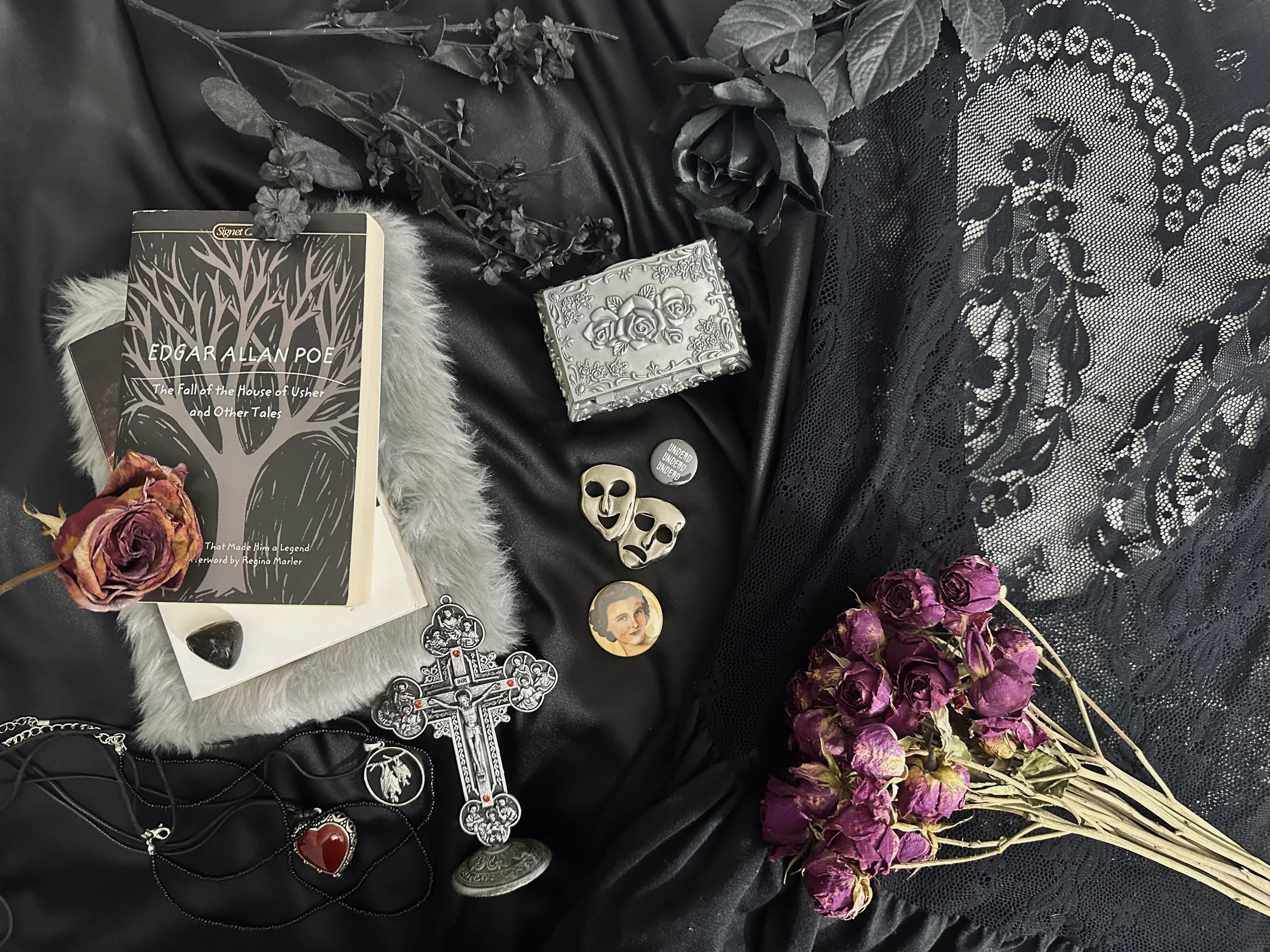 Midnight Confession Box - Blind Date with a Vintage Mystery Blind Box Antique Gothic Gifts Decor