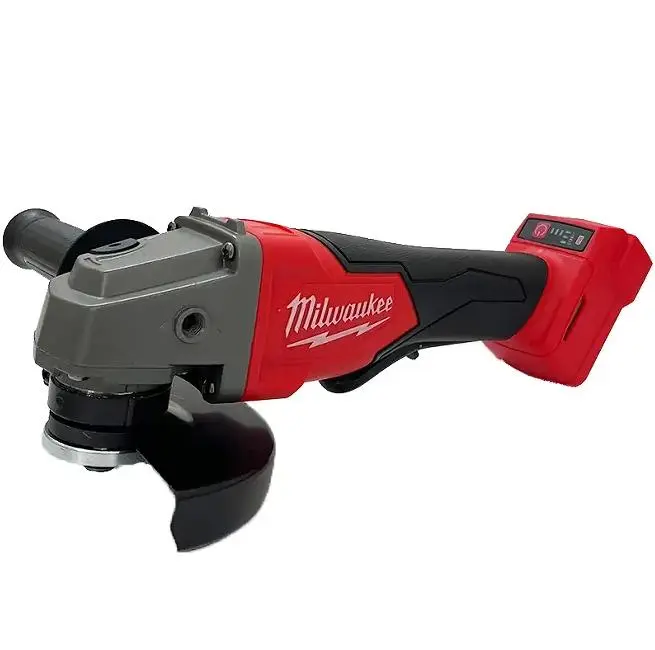 Milwaukee M18 Industrial Heavy-Duty Angle Grinder - 125mm/100mm Grinding Wheel, Quick-Lock Guard, Metal Working Power Tool for Automotive, Construction Use, Professional Efficiency