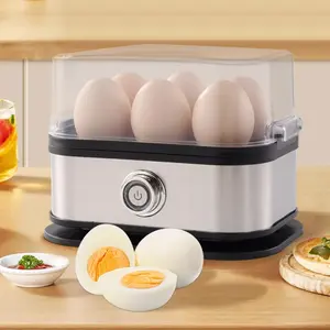 2026 Stainless Steel Egg Steamer with Auto Shut-Off Multi-Functional Egg Cooker for Family Use 200W 220V Household Kitchen Appliances