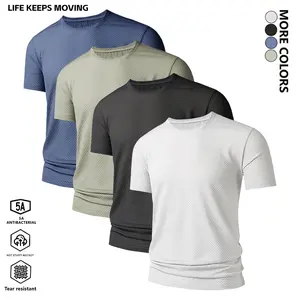 Life Keeps Moving Men's Summer Solid Color Crew Neck Knit Top Casual Sweater for Spring Summer Everyday Wear National Day Outfit Knitwear