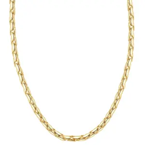 14k Yellow Gold Women's 24" Chain Necklace 26 Grams 4.5mm Thick