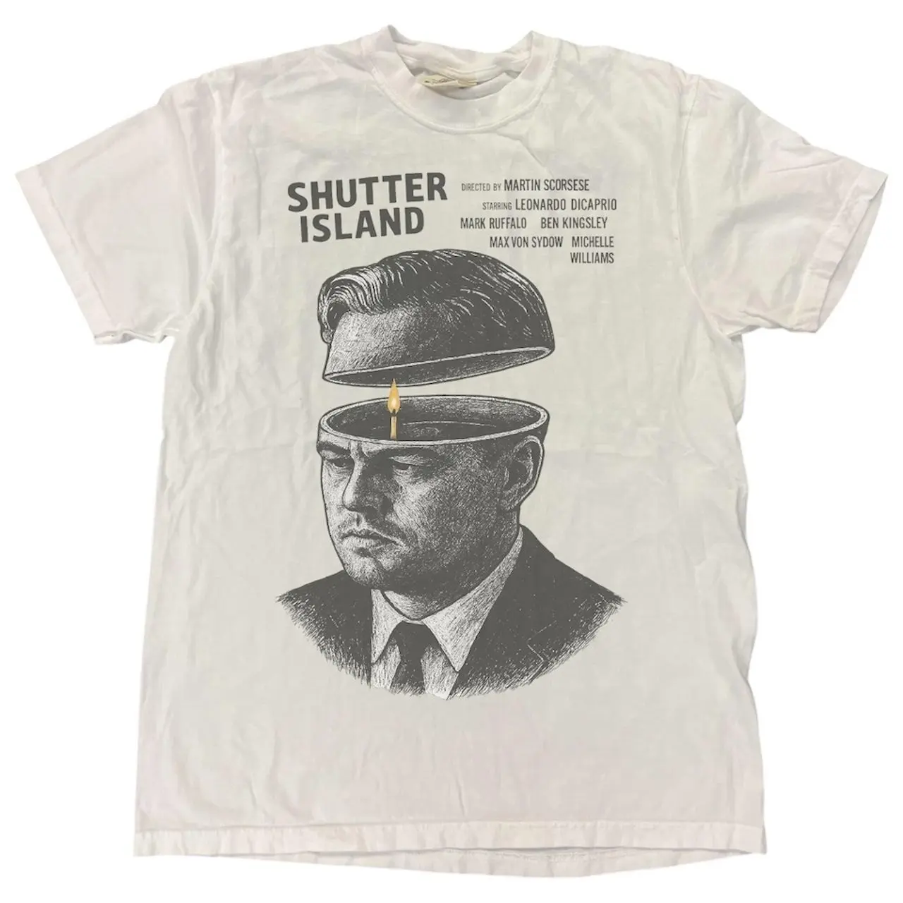 Shutter Island Candle Mind Graphic T-Shirt