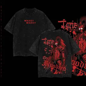 Retro Limited Arise Igris Tshirt - Solo Leveling Shirt Washed Vintage Aninme Tee, Anime Streetwear, Lightweight Cotton, Graphic tees, Solo leveling Merch Fabric