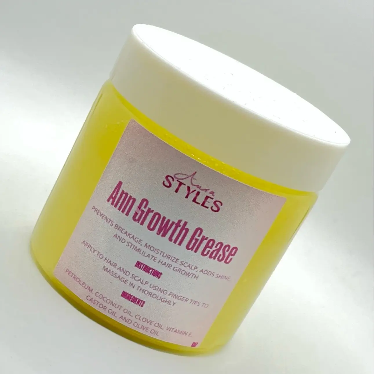 Aurastyles Ann Growth Grease- Grease 6oz