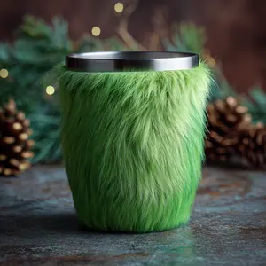 MEAN GREEN STRAW BUDDY STRAW CHARM FOR TUMBLER CUP