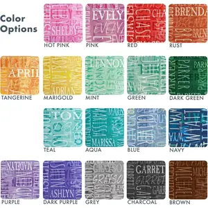 Clearance -Let's Make Memories Personalized Beach Towel - Custom Cotton/Poly Blend Pool Towel - Personalize with Your Name - Standard Size - Dark Purple