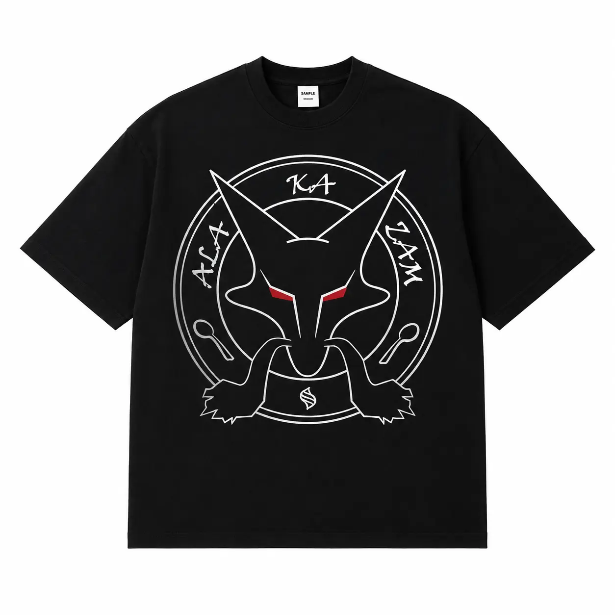 100% Cotton Summer T-ShirtPokemonss-Alakazam-Logo Classic Anime Figure Print Tee Unisex Summer Lightweight Short Sleeve T-Shirt