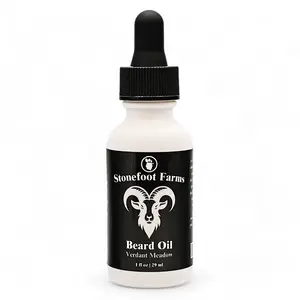 Stonefoot Farms Beard Oil Sage, Lavender and Geranium – Premium Beard Growth Oil for Men, Nourishing Mens Beard Oil and Mustache Oil, Beard Moisturizer for Men & Softness, Jojoba & Argan Oil for Beard