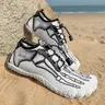 Unisex Mesh Amphibious Less Than Ankle EVA Water Shoes - Non Slip, Breathable, Quick Dry, Swim-Safe Men's Watershoes for Beach Outings & Spring-Summer Indoor Fitness, Watershoes Quick Dry