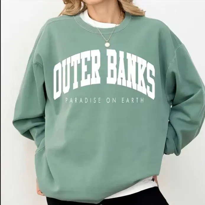 Outer Banks Sweatshirt, OBX sweatshirt, Oversized Sweatshirts, Crewneck, Beach Sweat, Outer Banks Merch, Beachy, Teen COLOR