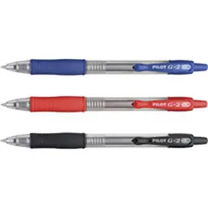 Pilot PIL31279BD G2 Ultra Fine Retractable Pens, Red