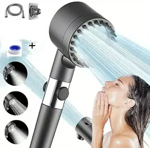Filtered Handheld Shower Head with High-Pressure Water Flow  – Hard Water Filter to Remove Chlorine & Impurities, Built-in ON/OFF Switch for Easy Control, Power Wash Mode for Deep Cleaning, Perfect for Pet Bathing & Daily Showers valentine's gift for bf