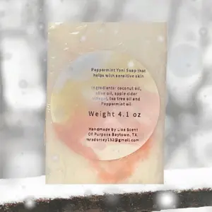 Peppermint Yoni Bar Soap Body Wash Bar Soap