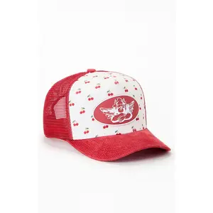 Boys Lie Women's Know How to Pick'em Corduroy Trucker Hat