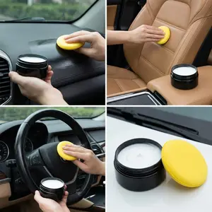 Leather Cleaner and Conditioner - Gentle, Harsh Chemical-Free Interior Detailing Product, Multi-Purpose Leather Restorer for Car Seats, Sofa, Detailing Products Chemicals Compatible, Interior Detailing Products Car Cleaning Supplies Car Polisher Tool