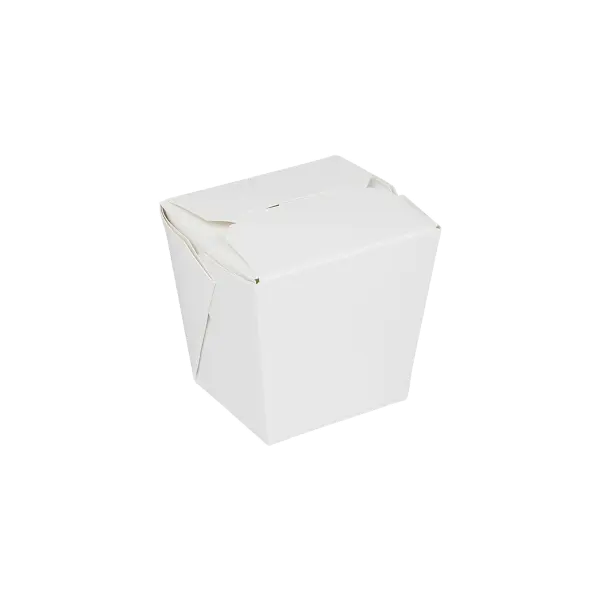 [450 ct] 8 oz Paper Take-Out Boxes, White