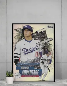 Topps 2025 Homefield Shohei Ohtani 12x17 Poster L.A Dodgers