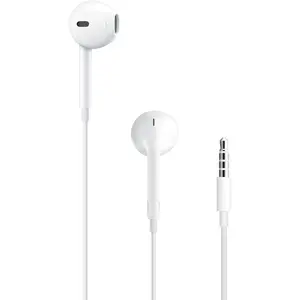 Apple EarPods Headphones with 3.5mm Plug, Wired Ear Buds with Built-in Remote to Control Music, Phone Calls, and Volume