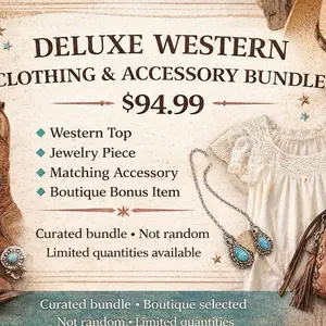 Deluxe Western Bundle Box- Western Clothing and Accessory