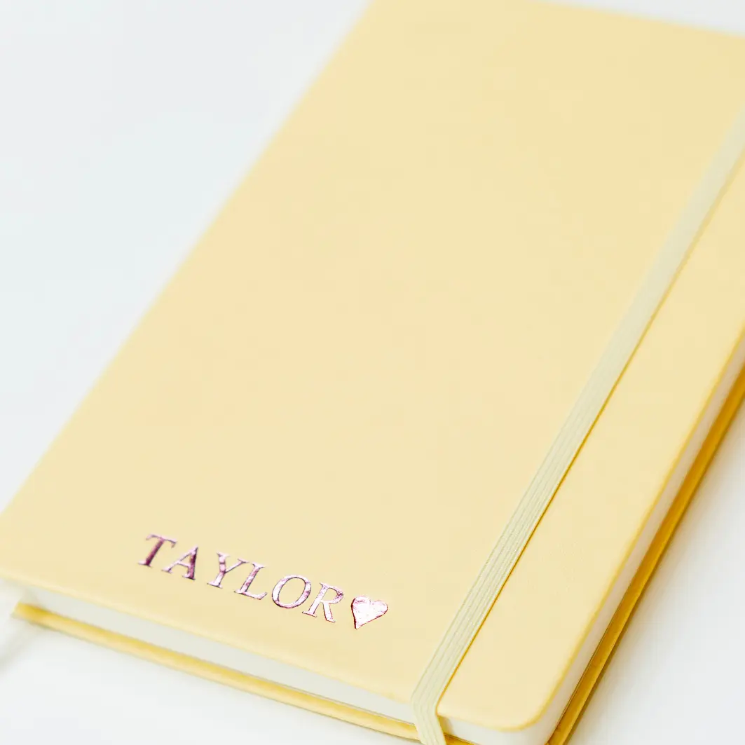 Personalized  Journal 100 pages College Ruled  Travel Diary Notebook for Student Stationery Office Supplies