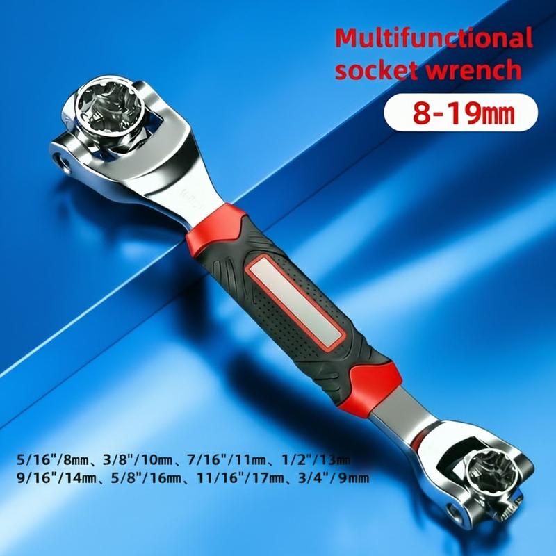 Combination Wrench Set 52-in-1 Universal Multifunction 360-Degree ...