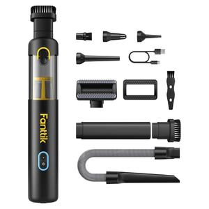 【FathersDayGift】Fanttik Slim V8 Mate/V8 Apex Cordless Car Vacuum High Power, 12000Pa/30AW, RobustClean Mini Vacuum with Flexible Hose and Pet Brush, 2H Fast Charge, Portable Vacuum for Car Interior Home Cleaning Cleaner Automotive Summervibes