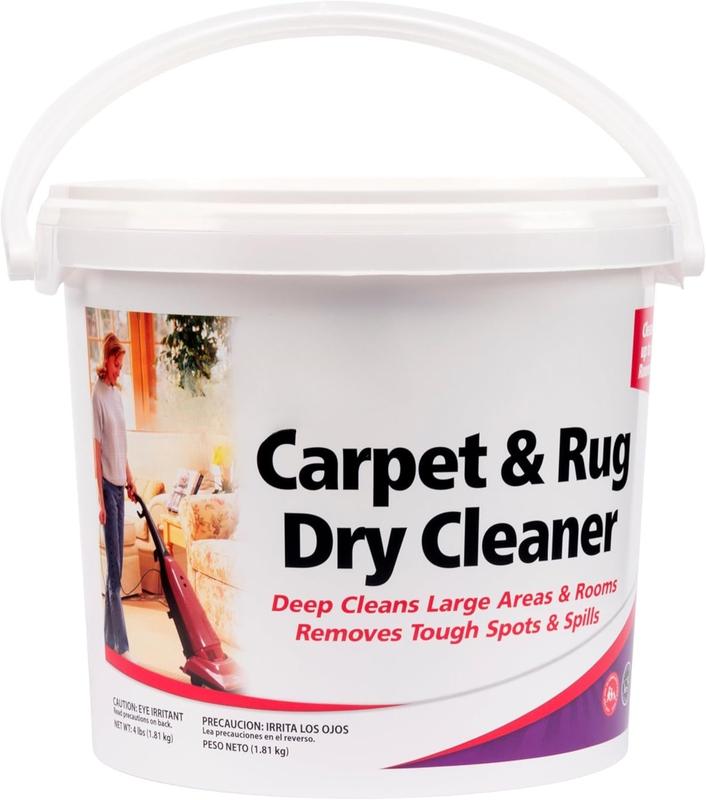 Carpet & Rug Dry Cleaner w/Resealable lid - , , Dogs & Cats Pet Carpet Cleaner Solution - Strength Odor Eliminator, Stains Spot Remover, Non Liquid & No Harsh  (4 Pound)