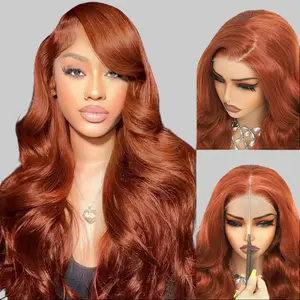 Auvzy 4X6 Glueless Wear to Go Wig - Yaki Body Wave Synthetic Wig Pre Plucked Hairline Pre Cut for Women Soft and Bouncy