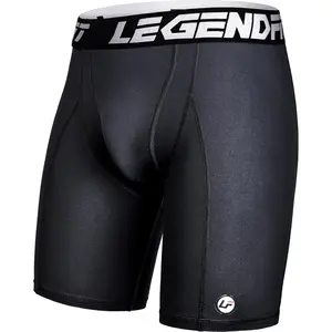 Men Baseball Football Straps Compression Shorts w/Cup Pocket NO Cup Athletic Sliding Underwear Lacrosse