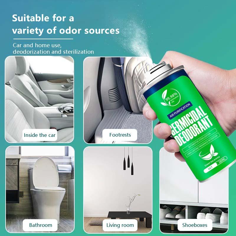 Quick deodorizer , for car air vents and rooms. Portable handheld bottle. Multi-flavor deodorizer with long-lasting fragrance.(180ml)